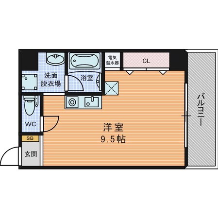 カザリーノビルの物件間取画像